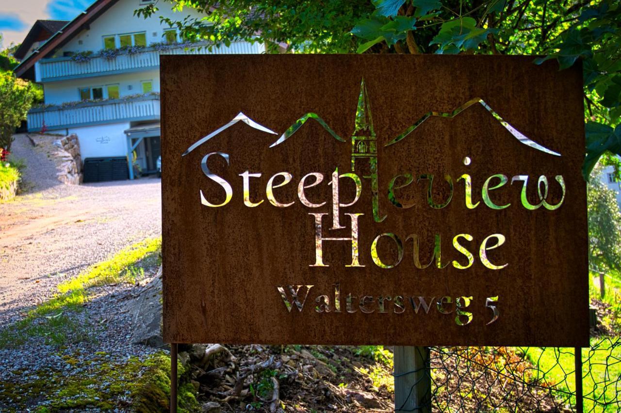 Steepleview House, Schwarzwaldblick Apartment - Spacious & Peaceful 바트 페테르스탈-그리스바흐 외부 사진